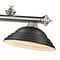 Z-Lite Cordon 3 Light Billiard, Brushed Nickel & Matte Black 2306-3BN-SMB - alternate 5